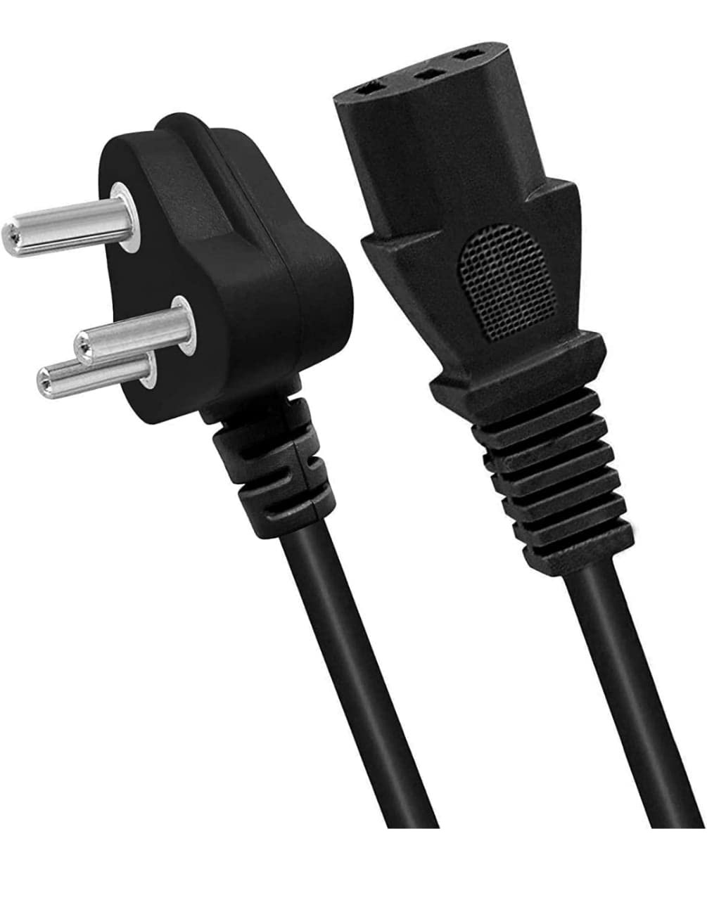 Desktop PC Power Cord 3 Pin AC Power Cable for Computer CPU Monitor SMPS